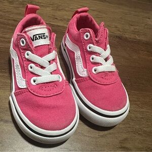Pink Vans - size 5c